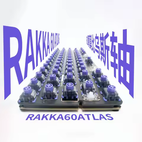 RAKKA60 V2 ATLAS Magnetic Switch Keyboard PCB Mobius Switch Custom E-Sports Game Keyboard Accessorie