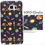 【Sara Garden】客製化 手機殼 三星 Note10+ Note10Plus 手繪 太空 星球 火箭 保護殼 硬殼 限定
