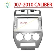 【hzswankgd3.sg】10.1 Inch 2 Din Car Stereo Radio Fascia Audio Frame GPS Navigation Panel Dashboard Adapter for 2007-2010 DODGE CALIBER