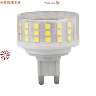 IMSSUG G9 Light Bulb, Plastic Cool White G9 LED Bulb,  Compact LED Light Source Flicker Free LED Rep