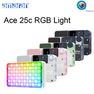 Aputure Amaran Ace 25c Pocket RGB LED Light Full-Color Mini Video Light 2300K-10000K 4500mAh Battery