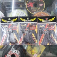 Opass Worm Hook (OW39)FISHING HOOK