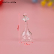 {BUDDI} 1:12 Dollhouse Miniature Clear Red Wine Liquor Bottle Model Kitchen Toys {by}