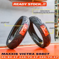 Maxxis VICTRA S98CT 90/80-17 110/70-17 120/70-17 Duck Motorcycle Tire UNDERBONE CBR 150 OLD, NINJA 1