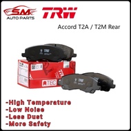 TRW - Honda Accord T2A / T2M Rear Brake Pad / Disc Pad