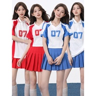 Korean Version Girl Group Cheerleading Competition Costume Football Baby Campus Games Cheerleading G