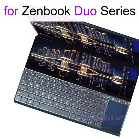 Keyboard Cover for ASUS Zenbook Pro 15 Duo 14 OLED UX8402 UX482 UX4100 UX481 UX4000 UX582 UX581 Sili