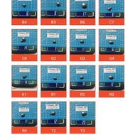 Fishing Lead MEDIUM 10-20 gr.B4 B5 B6 C7 C8 C9 G2 G3 G4 K1 R1 R2 R3 R4 T2 T3 round oval hanger