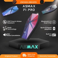 ASMAX INTERCOM HELMET F1 PRO MESH INTERCOM PREMIUM INTERCOM F1 PRO MALAYSIA MCMC APPROVED