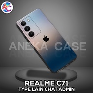 AC28-Case REALME C71-LOGO Motif-Softcase REALME C71-Casing REALME C71-Silicone REALME C71