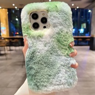 for Realme C35 C33 C30 C3 C25 C25S C25Y C21 C21Y C20 C17 C15 C12 C11 Furry Case, Fashion Ink Coloure