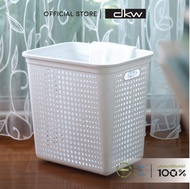 DKW HH-1222 (Size L) ตะกร้าใส่ผ้าอเนกประสงค์ Bubble storage basket ทรงสูง ตะกร้าใส่ผ้า ตะกร้าพลาสติก