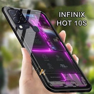 Softcase Glass for Infinix Hot 10S | GK46 | Case Hp Infinix Hot 10S | Case Infinix Hot 10S | Kesing