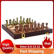 Folding Metal Chess Chess Box Chess Pieces Metal Chess