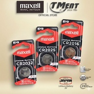 PREMIUM MAXELL CR2032 CR2025 CR2016 Single Pack Japan Lithium Battery cr 2032 Car Remote Myvi Axia B