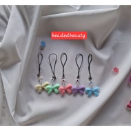 Bow key chains Phone charms Bag and tumbler charms Coquette bow keychain Gift ideas Girl accessories