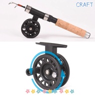 CRAFTML Ice Fishing Reel, Fish Tackle Tool Equipment 50/60/70mm Fly Ice Sea Fish Wheel, Light Plasti