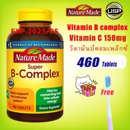 Nature Made Super B Complex with vitamin c multivitamin B family VB  460 capsules