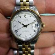 Tudor 帝舵 Prince Oysterdate 金/鋼 白...