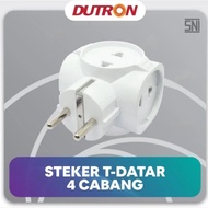 Dutron T branch 4 electrical plug socket adapter SNI adapter