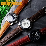 20mm 22mm Quick Release Pins Retro Leather Watch Band Leather Strap for Rolex Longines Breitling Tudor IWC Seiko Casio Citizen