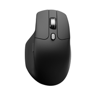 Keychron M6 High-Quality Wireless Optical Mouse with Silent Click and USB Plug Half Vertical Mouse เ