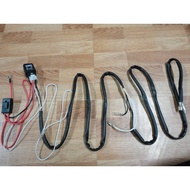 Reinforced Wire Set H1 H3 H7 Fog Lamp Relay Headlight Car Fuse 1 To 2 Strong Light