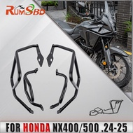 NX400 NX500 Motorcycle Engine Upper and Lower Crash Bar For Honda NX 400 500 2024 2025 Protection Gu