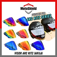 Visor ARC Ritz (AKILA) Visor Siang Malam (Suitable ARC Ritz, AR4, YF1) ARC Ritz Visor