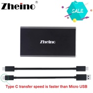Zheino ฮาร์ดไดรฟ์ภายนอก SSD Type C USB 3.1 120GB 240GB 500GB 128GB 512GB ที่เก็บข้อมูลภายนอกฮาร์ดไดรฟ์ SSD แบบพกพาสําหรับแล็ปท็อป