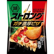 KOIKEYA Strong Potato Chips Gachi Thick Pizza 52g O✕12 bags