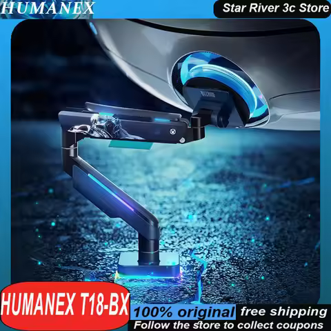 HumaneX T18-BX Monitor Stand Cantilever 20kg Compatible With A 49 Inch Screen Computer Robotic Arm R