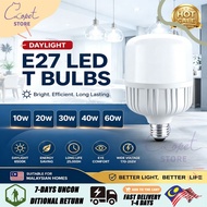 Super Bright LED T Bulb E27 5W 10W 20W 30W 60W For Indoor Outdoor Ruang Tamu Bilik Lampu Mentol Tera