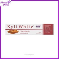 NOW Foods - XyliWhite 牙膏 清新肉桂味 6.4 盎司（181 克）[香港行貨] 此日期前最佳:2027年06月30日