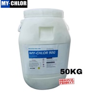 Chlorine MY-CHLOR 1 Tub 50kg TCCA 90% Chlorine Powder / Granules For Swimming Pool