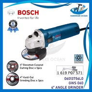 Bosch GWS 060 Angle Grinder 670w 4" Bosch Angle Grinder Saw Grander Bosch Original Grinder Bosch Gre