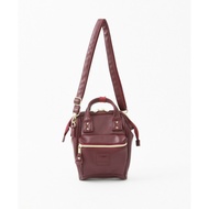 のAnelloの FAUX LEATHER/QUILTED 2 way boston mini bag shoulder bag