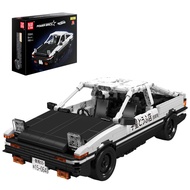 Mould King AE86 Trueno Initial D Car Pull Back Car Building Sets, Race Car Building Blocks 15064 Mod