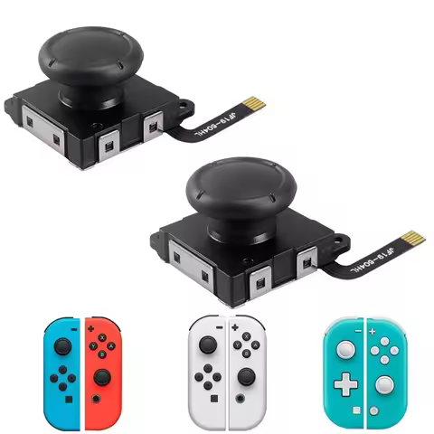 2 Pcs For Nintendo Switch/Lite/OLED Joycon Analog Stick No Drifting Hall Electromagnetic Switch Joys