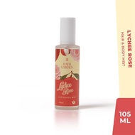 BATH GARDEN Lychee Rose Body & Hair Mist 105ml