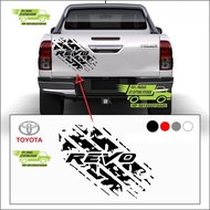 Car stickers racing stickers toyota revo car decoration stickers, car accessories, racing cars, toyo