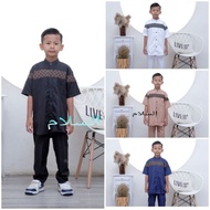 Baju Koko Anak Laki-laki Setelan Baju Muslim Anak Laki-laki Setelan