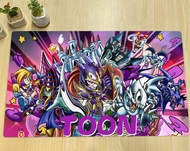 YuGiOh Monster TCG Dark Magician Girl Toon Black Luster Soldier CCG Playmat Trading Card Game Mat Mouse Pad &amp; Free Bag