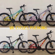 Mountain Bike 24 inch OLTRE FUGA-1 Shimano 21 SPEED MECHANICAL DISC Alloy