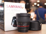 [ 佳能用 ]Samyang 50mm F1.4 AS UMC For Canon EF 