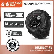 COD Garmin Instinct 2X Tactical Rugged Solar Powered, Outdoor Fitness, GPS Smartwatch, for Outdoor A