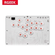 RGEEK Joystick Hitbox Keyboard Arcade Stick Controller For PS4/PS3//Switch/Steam Mini Arcade Hitbox 