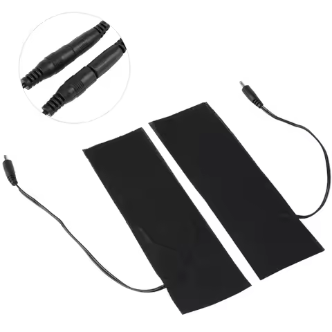 1 Pair 5V USB Electric Heating Film Heater Pads for Warming Feet Carbon Fiber Heating Pad Carbon Fib