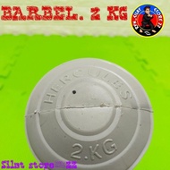 2 KG PVC BARBELLS WEIGHT LIFTING WEIGHTS 2 KG PVC Material Sand Filling Weight 2 KG Suitable for Str