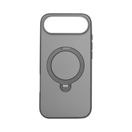 CURIO Matte Ring Case - Magnetic Phone Case with Stand Holder (ShockProof / 360° Rotatable / Smooth)
